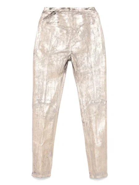 Pantaloni Rick Owens auriu