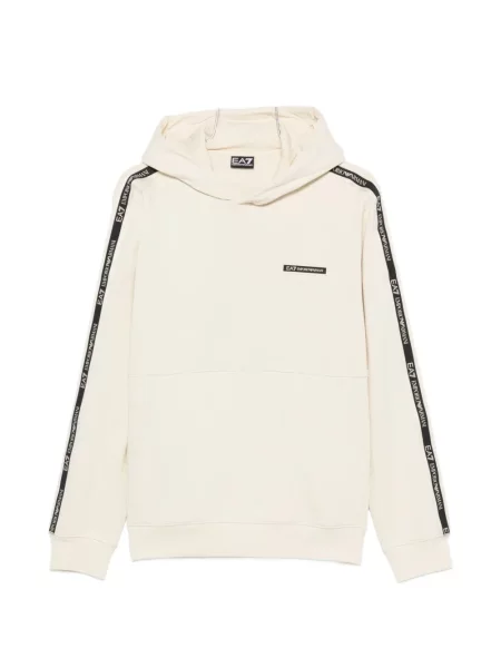 Hanorac cu glugă Ea7 Emporio Armani cu autograf
