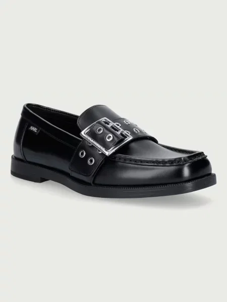 Karl Lagerfeld mocasini din piele Kambree negru
