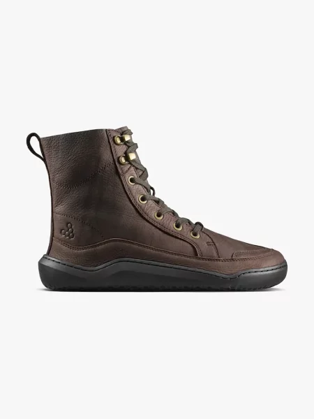 Vivobarefoot bokacsizma női bőr GOBI BOOT barna