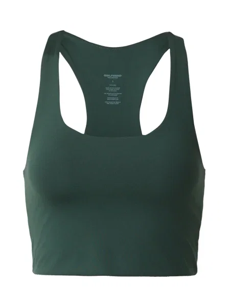 Girlfriend Collective Sportski grudnjak PALOMA tamno zelena