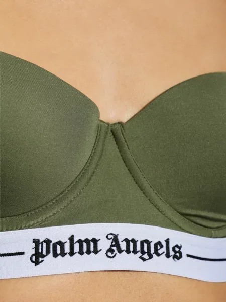Remenčić grudnjak Palm Angels s autogramom zelena