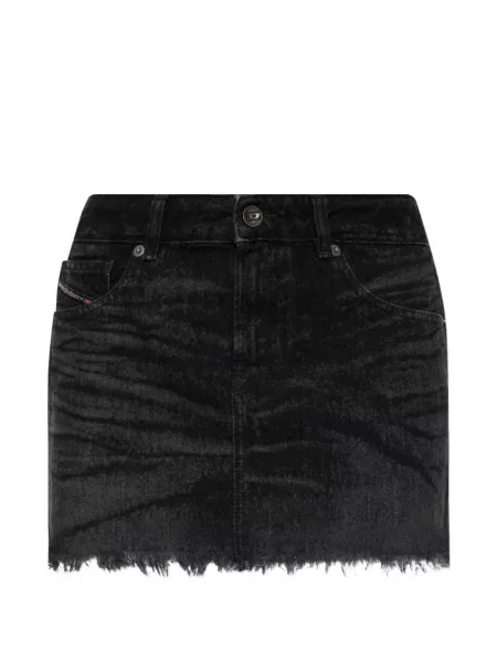 Fustă midi Diesel negru
