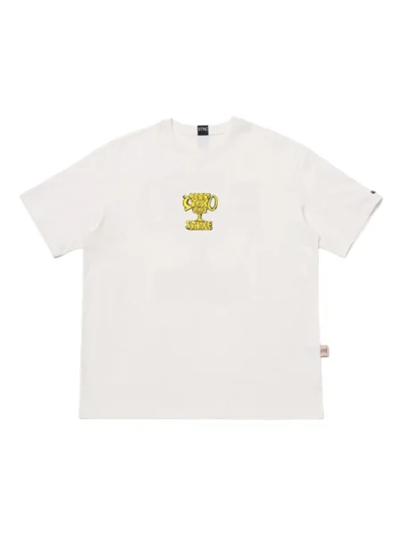 Tricou Stance cu imagine alb