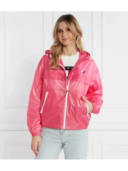 Tommy Jeans Geacă CHICAGO roz