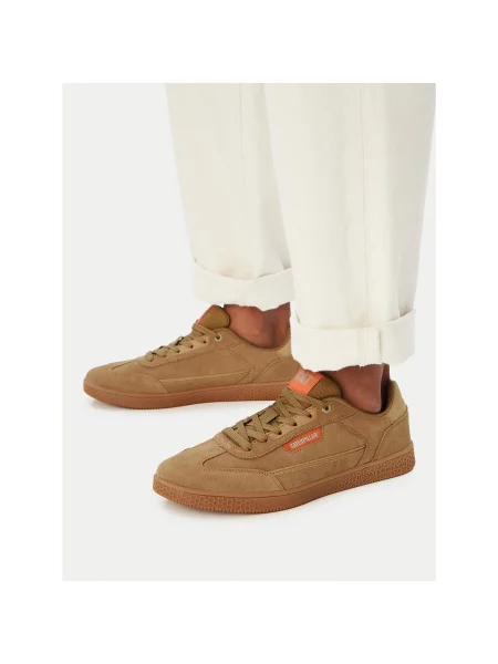 Sneakers CAT Footwear Pause Retro deschis maro