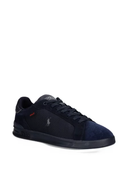 Καπιτονέ polo Polo Ralph Lauren με κέντημα σουέτ καφέ