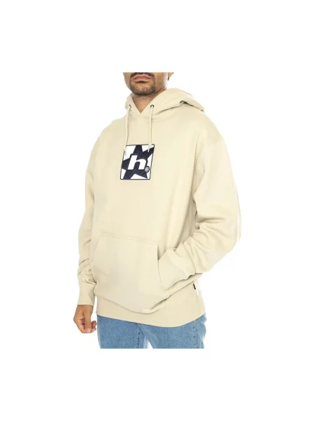 Bluza z kapturem Huf beżowa