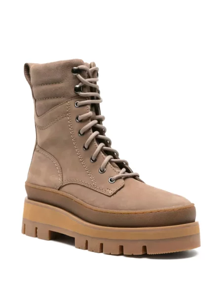 Μποτάκια Clarks Originals με κορδόνια με δαντέλα καφέ