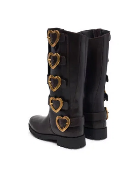 LOVE MOSCHINO Csizma Sötétbarna