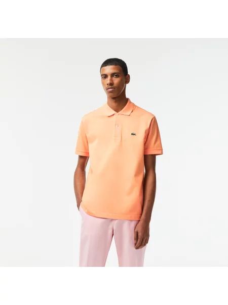 Lacoste Koszulka Polo Classic Fit pomarańczowy