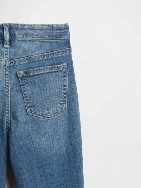 Pantaloni copii Gap albastru