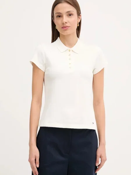 Tommy Hilfiger polo beżowa