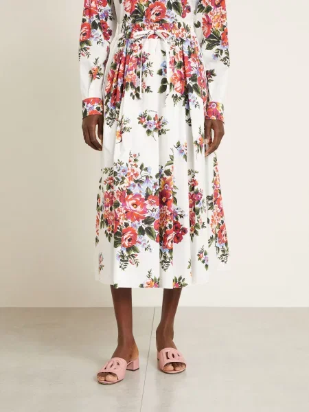 Dolce & Gabbana Spódnica weiss biała