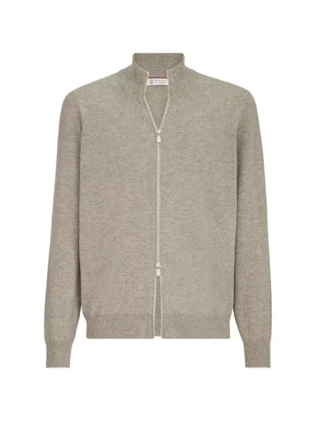 Cardigan Brunello Cucinelli gri