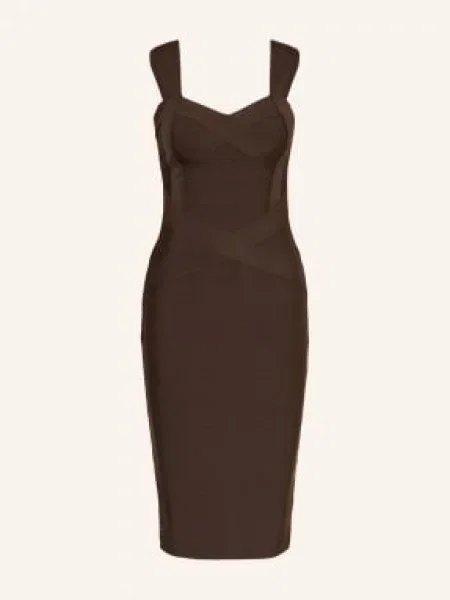 Lipsy Sukienka Koktajlowa braun