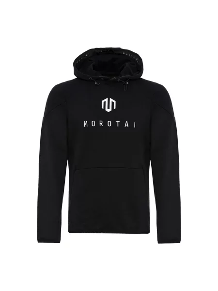 MOROTAI Sportska sweater majica Neo crna bijela