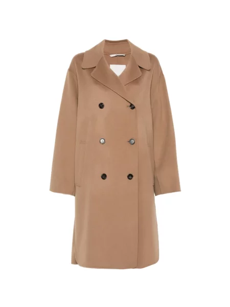 Palton Max Mara de lână cu două rânduri de nasturi