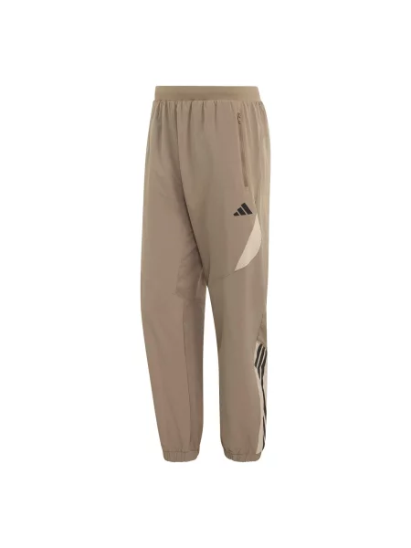 ADIDAS PERFORMANCE Sportovní kalhoty Essentials krémová / khaki černá