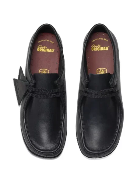 Mokasyny dziecięce Clarks czarne