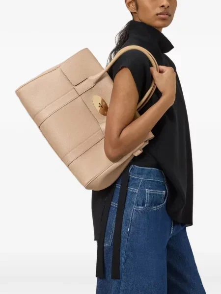 Geantă shopper Mulberry din piele