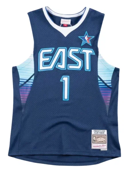 Košile Mitchell & Ness modrá