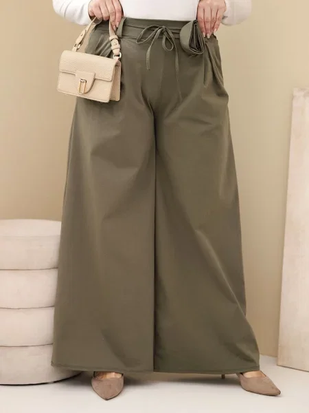 Pantaloni Kesi Włoski alb