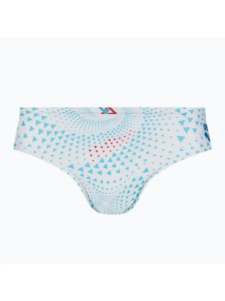 Slip de baie pentru bărbați arena Fireflow Swim Briefs white multi alb