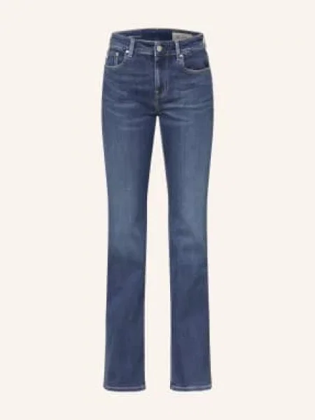 Ag Jeans Dżinsy Z Rozszerzanymi Nogawkami Sophie blau