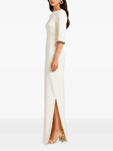 Rochie maxi Safiyaa alb