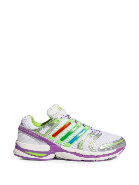 Μικρός φλοράλ φόρεμα Adidas με κέντημα γκρι