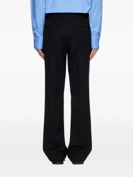 Pantaloni Wooyoungmi cu autograf negru