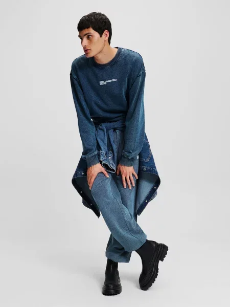 Спортивні штани Karl Lagerfeld Jeans синій