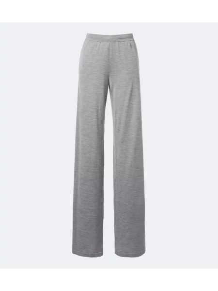 Pantaloni Gucci de lână gri