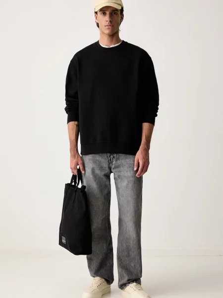 Levi's hanorac pentru bărbați cu SWEATS CREW negru