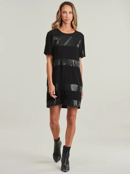 Rochie Freeman T.porter cu dungi negru