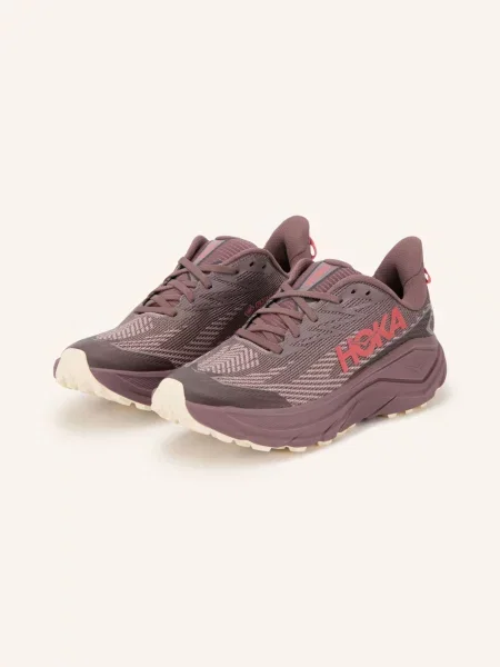 Hoka Běžecké Trailové Boty Challenger 8 Gtx tmavě / světle červená