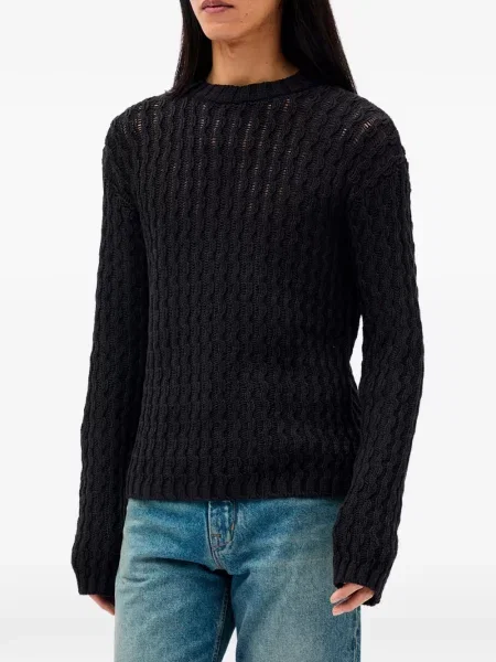 Pulover Ann Demeulemeester chunky negru