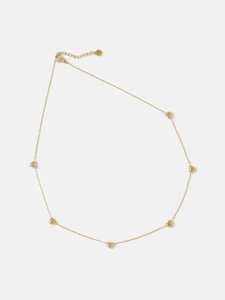 Pozlačena ogrlica EDBLAD Barley zlata