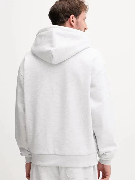 Кофта The North Face Redbox з капюшоном однотонна сірий