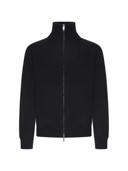 Cardigan Roberto Collina tricotate negru