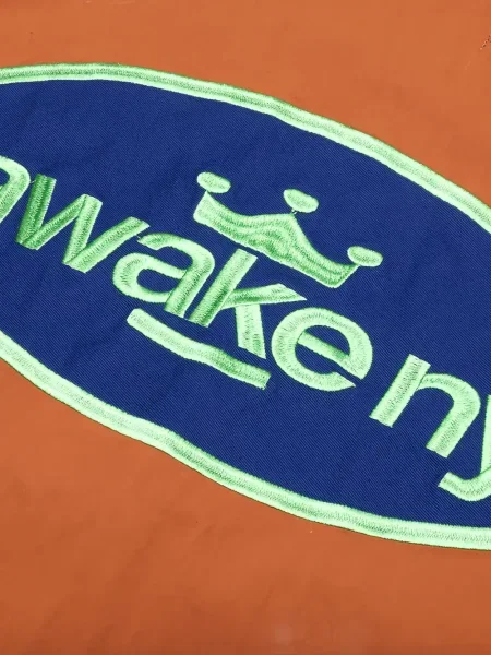 Geacă Awake Ny din țesătură twill portocaliu