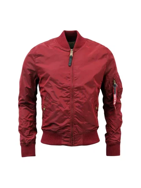 Lekka kurtka Alpha Industries czerwona