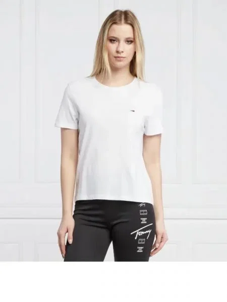 Tommy Jeans Tricou alb