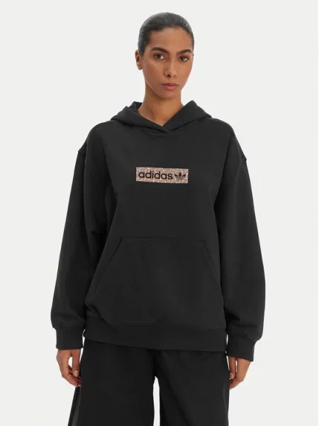 Adidas Світшот Oversize чорний