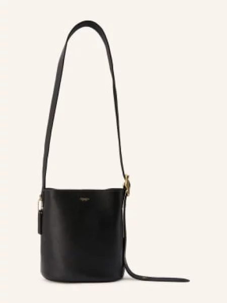 Coach torebka crossbody skórzana Bleecker Bucket Bag 21 czarny