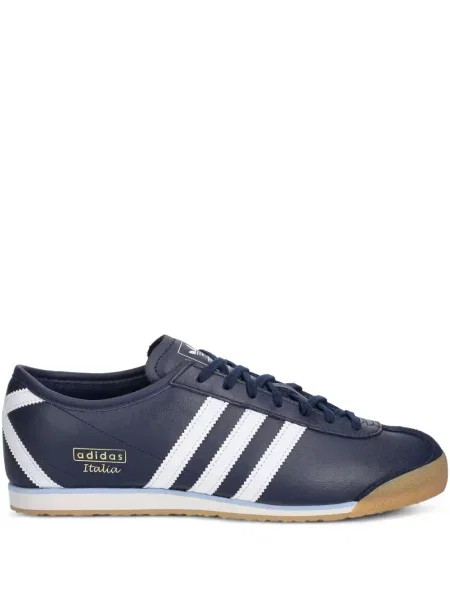 Sneakersy Adidas Spezial prążkowane na platformie czarne