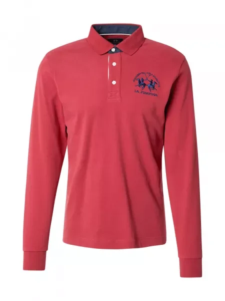 La Martina Tricou bleumarin roșu