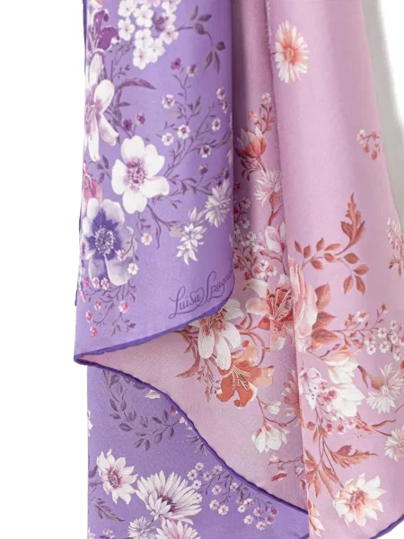 Fular Luisa Spagnoli de mătase violet