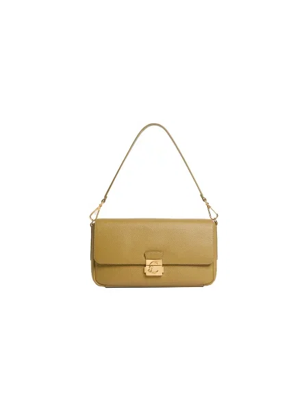 Geanta crossbody Coccinelle din piele maro